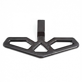 Smittybilt Truck Step Carbon Steel Black Gloss Powder Coated - 27046B