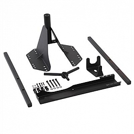 Smittybilt Spare Tire Carrier Tailgate Steel Black - 2743