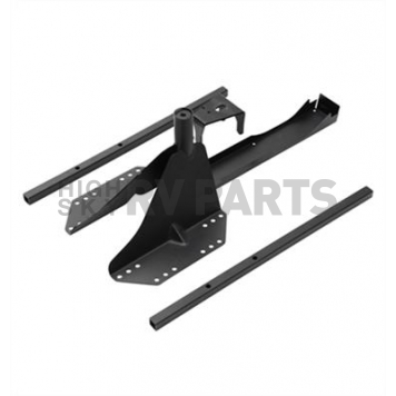 Smittybilt Spare Tire Carrier Tailgate Steel Black - 2743-1