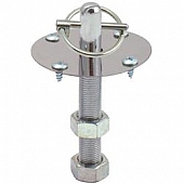 Spectre Industries Hood Pin - Torsion Clip Silver Triple Chrome Plated - 4257
