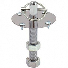 Spectre Industries Hood Pin - Torsion Clip Silver Triple Chrome Plated - 4257