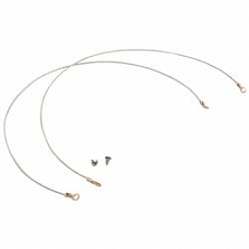 Spectre Industries Hood Pin Cable - 24 Inch Steel Silver - 4264