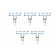 Recon Accessories Roof Marker Light Bulb - LED 264180WHX