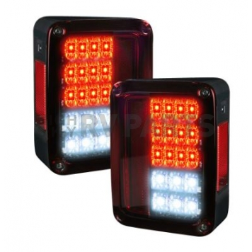 Recon Accessories Tail Light Assembly - LED 264234BK-1