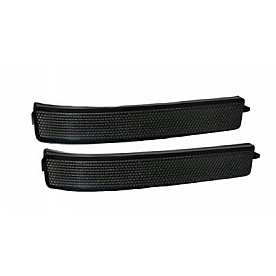 Recon Accessories Exterior Mirror Turn Signal Lens Smoke Set Of 2 - 264240BK
