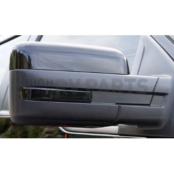 Recon Accessories Exterior Mirror Turn Signal Lens Smoke Set Of 2 - 264240BK-1
