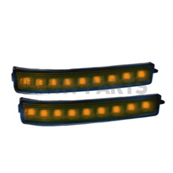 Recon Accessories Exterior Mirror Turn Signal Light 264241BK-1
