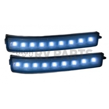 Recon Accessories Exterior Mirror Turn Signal Light 264241WHBK-1