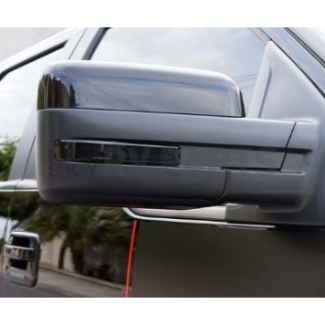 Recon Accessories Exterior Mirror Turn Signal Light 264241WHBK-2