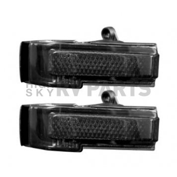 Recon Accessories Exterior Mirror Turn Signal Light 264244AMBK