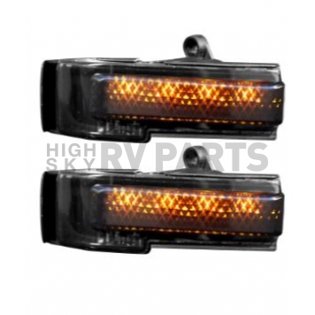 Recon Accessories Exterior Mirror Turn Signal Light 264244AMBK-1
