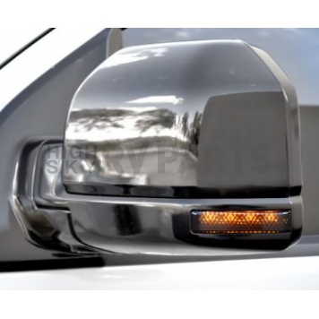 Recon Accessories Exterior Mirror Turn Signal Light 264244AMBK-2