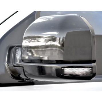 Recon Accessories Exterior Mirror Turn Signal Light 264244WHBK-2
