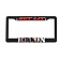 Recon Accessories License Plate Frame - Matte Black - 264300