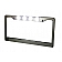Recon Accessories License Plate Frame - Standard Aluminum - 264310