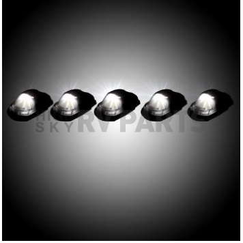 Recon Accessories Roof Marker Light - LED 264343WHBK-2