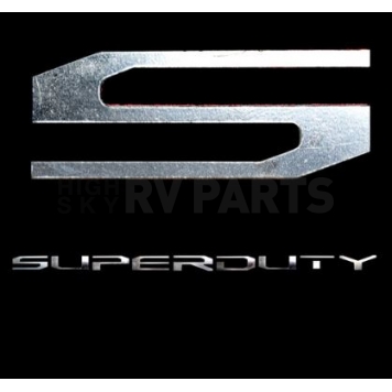 Recon Accessories Emblem - S And Super Duty Hood/ Tailgate/ Interior - 264381CHBK-1