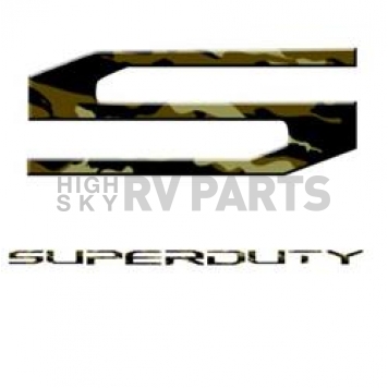 Recon Accessories Emblem - S And Super Duty Hood/ Tailgate/ Interior - 264381GC