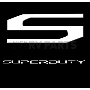 Recon Accessories Emblem - S And Super Duty Hood/ Tailgate/ Interior - 264381WH