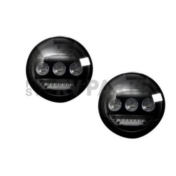 Recon Accessories Driving/ Fog Light - LED Round - 264521BK