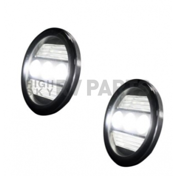 Recon Accessories Driving/ Fog Light - LED Round - 264521BK-1