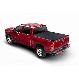 Truxedo Tonneau Cover Soft Roll-Up Black Matte Woven Fabric - 1472401