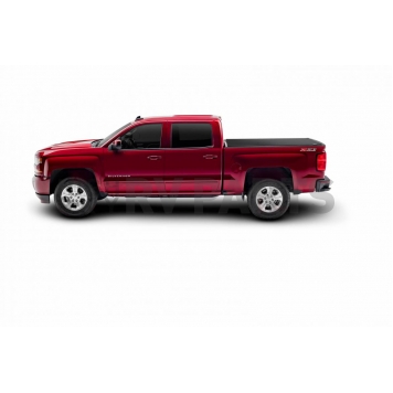 Truxedo Tonneau Cover Soft Roll-Up Black Matte Woven Fabric - 1472401-3