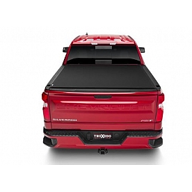 Truxedo Tonneau Cover Soft Roll-Up Black Matte Woven Fabric - 1473301