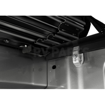 Truxedo Tonneau Cover Hard Roll-Up Black Leather-Grain Vinyl - 1523201-4