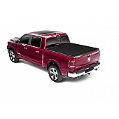 Truxedo Tonneau Cover Hard Roll-Up Black Matte Woven Fabric Over Aluminum Slats - 1531016