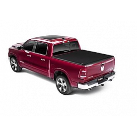 Truxedo Tonneau Cover Hard Roll-Up Black Matte Woven Fabric Over Aluminum Slats - 1531016