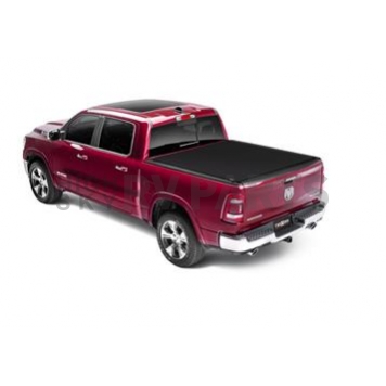 Truxedo Tonneau Cover Hard Roll-Up Black Matte Woven Fabric Over Aluminum Slats - 1531016