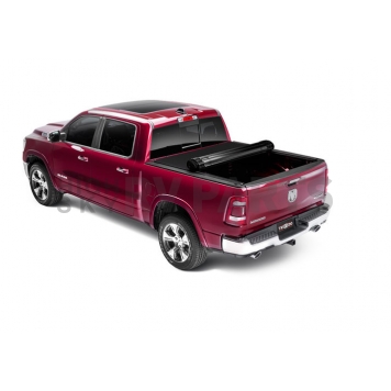 Truxedo Tonneau Cover Hard Roll-Up Black Matte Woven Fabric Over Aluminum Slats - 1531116-1