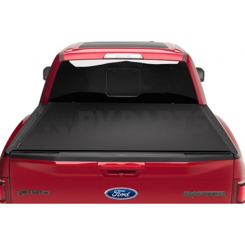 Truxedo Tonneau Cover Hard Roll-Up Black Matte Woven Fabric Over Aluminum Slats - 1547916-2
