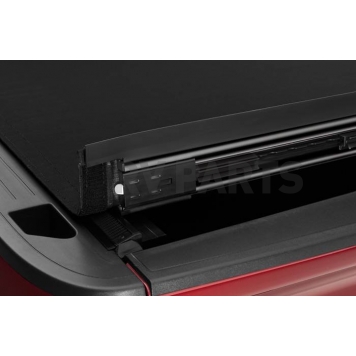 Truxedo Tonneau Cover Hard Roll-Up Black Matte Woven Fabric Over Aluminum Slats - 1547916-4