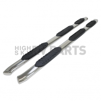 TrailFX Nerf Bar - Truck Wheel to Wheel Stainless Steel Oval 5 Inch - A7096S