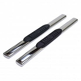 TrailFX Nerf Bar 5 Inch Polished Stainless Steel - A7097S