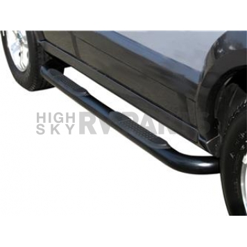 TrailFX Nerf Bar 4 Inch Black Steel - A8007TI