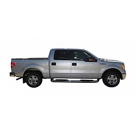 TrailFX Nerf Bar 4 Inch Polished Stainless Steel - A8009S