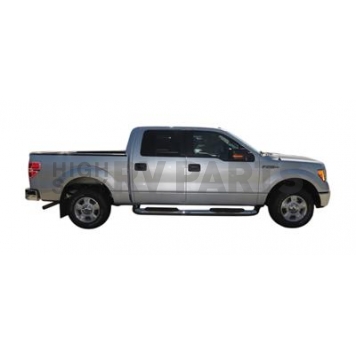 TrailFX Nerf Bar 4 Inch Polished Stainless Steel - A8009S
