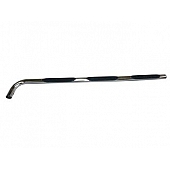 TrailFX Nerf Bar - Truck Wheel to Wheel Stainless Steel Round 4 Inch - A9002S