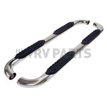 TrailFX Nerf Bar 4 Inch Polished Stainless Steel - A1013S