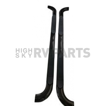 TrailFX Nerf Bar 4 Inch Black Powder Coated Steel - A1551B