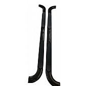 TrailFX Nerf Bar 4 Inch Black Powder Coated Steel - A1553T