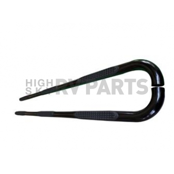 TrailFX Nerf Bar - Truck Wheel to Wheel Steel Round 3 Inch - A3012B