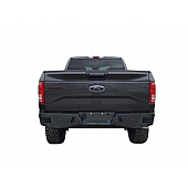 TrailFX TFX Rear LD Bumper 1-Piece Design Steel Titanium Black - RLDB008TI