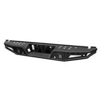 TrailFX Pre-Runner Bumper 1-Piece Design Steel Titanium Black - RPRB002TI