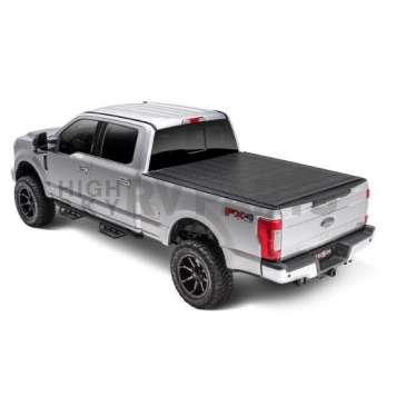 Truxedo Tonneau Cover Hard Roll-Up Black Leather-Grain Vinyl - 1572601