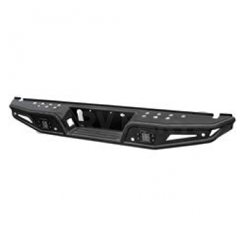 TrailFX Pre-Runner Bumper 1-Piece Design Steel Titanium Black - RPRB003TI