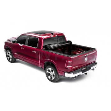 Truxedo Tonneau Cover Hard Roll-Up Black Matte Woven Fabric Over Aluminum Slats - 1572616-2